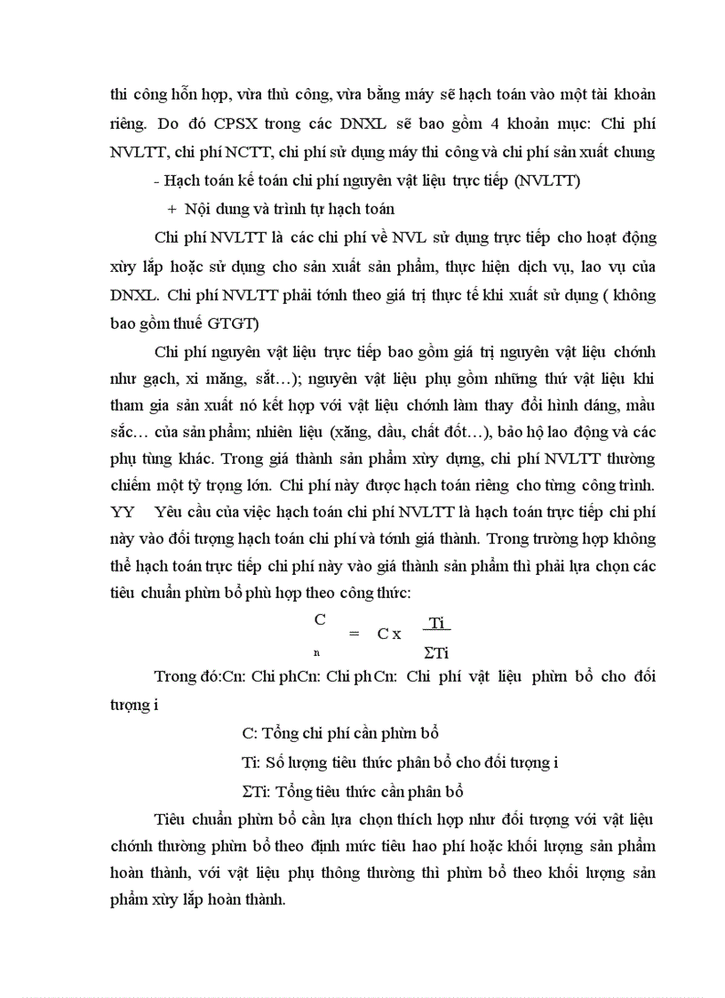 image for page Nghiên cứu công tác hạch toán kế toán chi phí sản xuất và tính giá thành sản phẩm xây lắp tại công ty cổ phần XLCN - NĐ