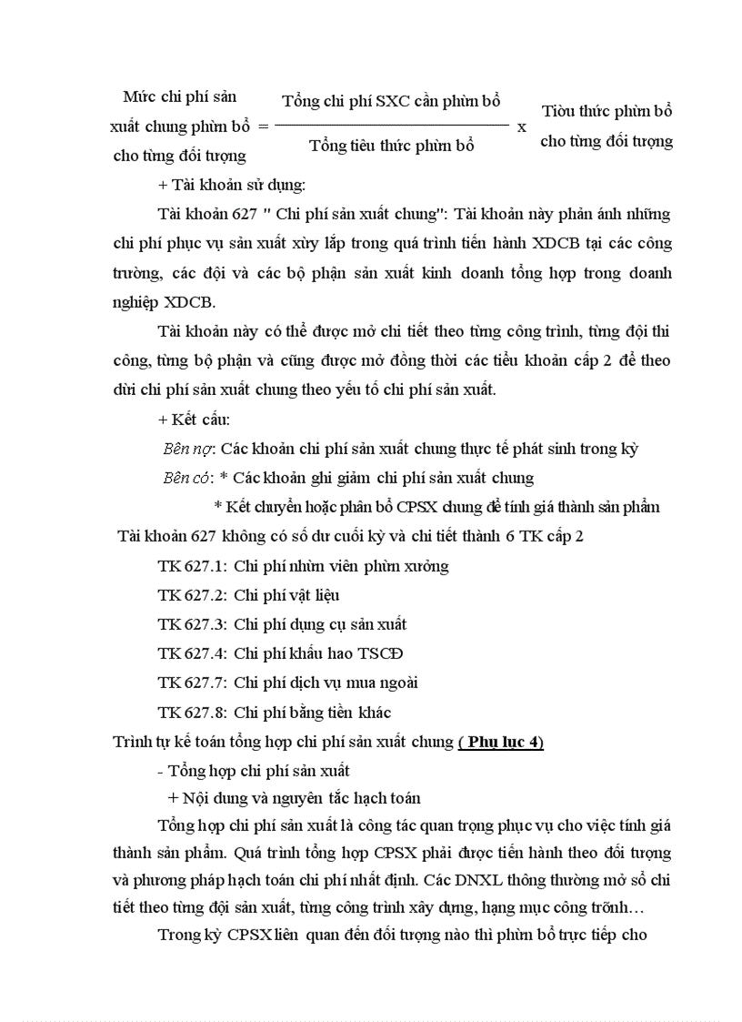 image for page Nghiên cứu công tác hạch toán kế toán chi phí sản xuất và tính giá thành sản phẩm xây lắp tại công ty cổ phần XLCN - NĐ