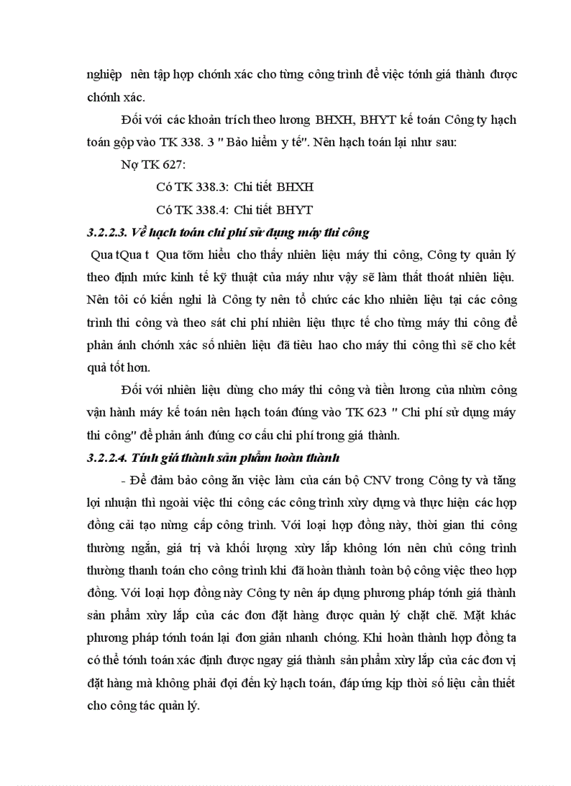 image for page Nghiên cứu công tác hạch toán kế toán chi phí sản xuất và tính giá thành sản phẩm xây lắp tại công ty cổ phần XLCN - NĐ