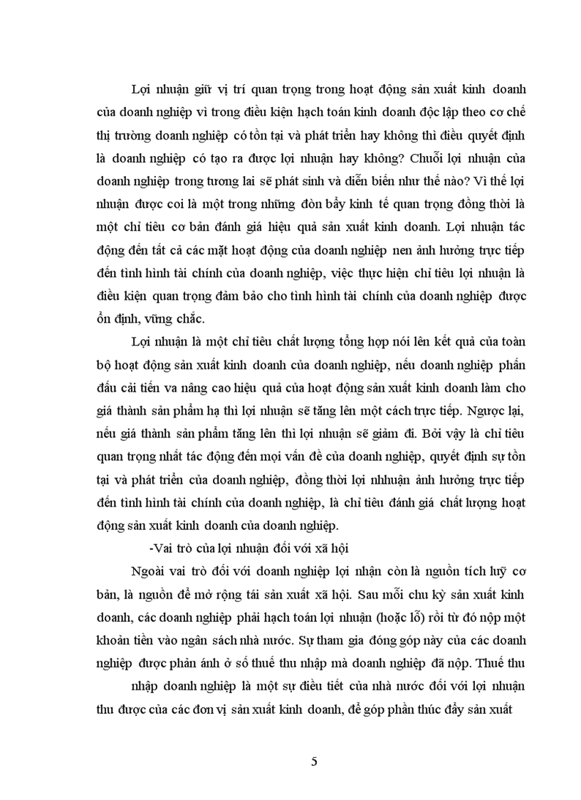 image for page Lợi nhuận tại công ty TNHHTMXD Hoàng Đông