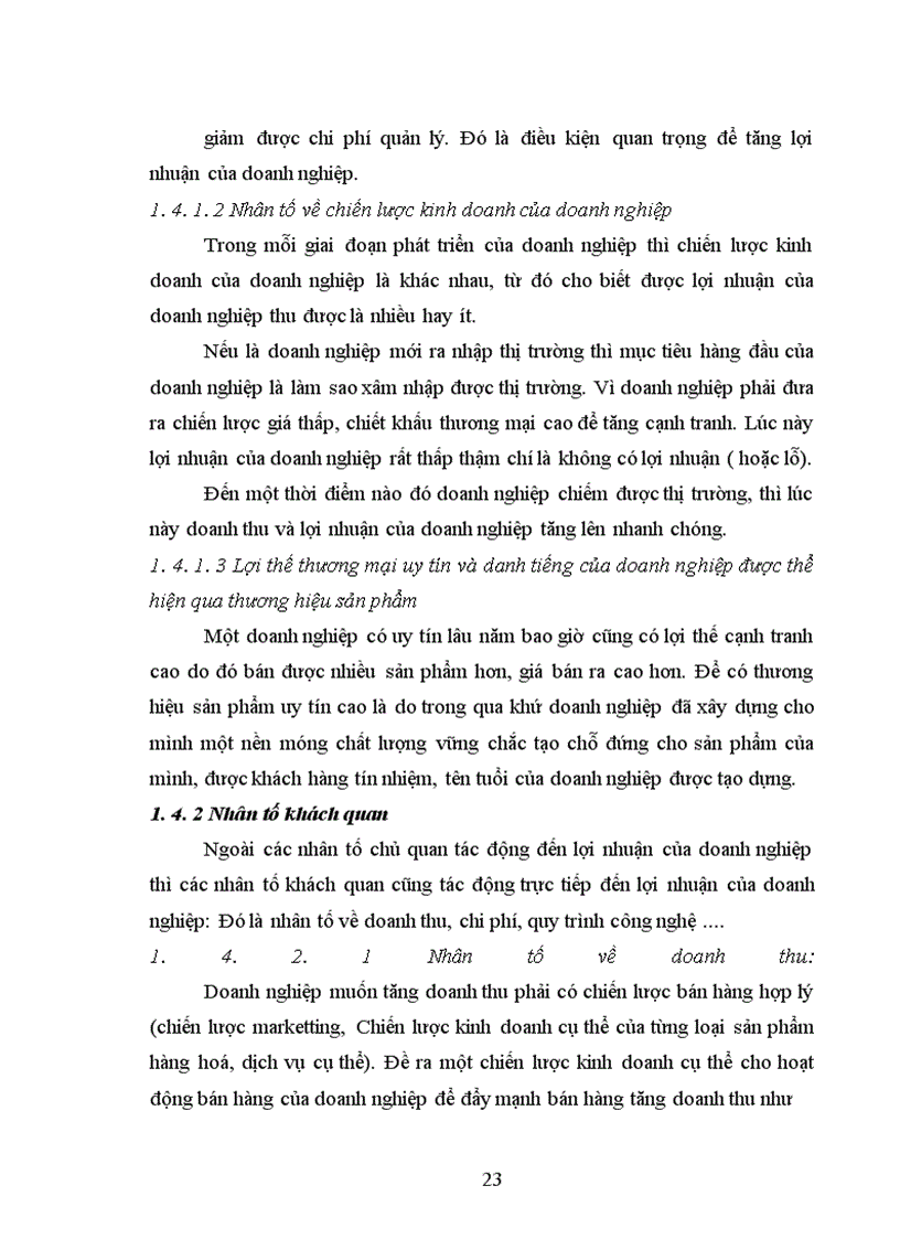 image for page Lợi nhuận tại công ty TNHHTMXD Hoàng Đông