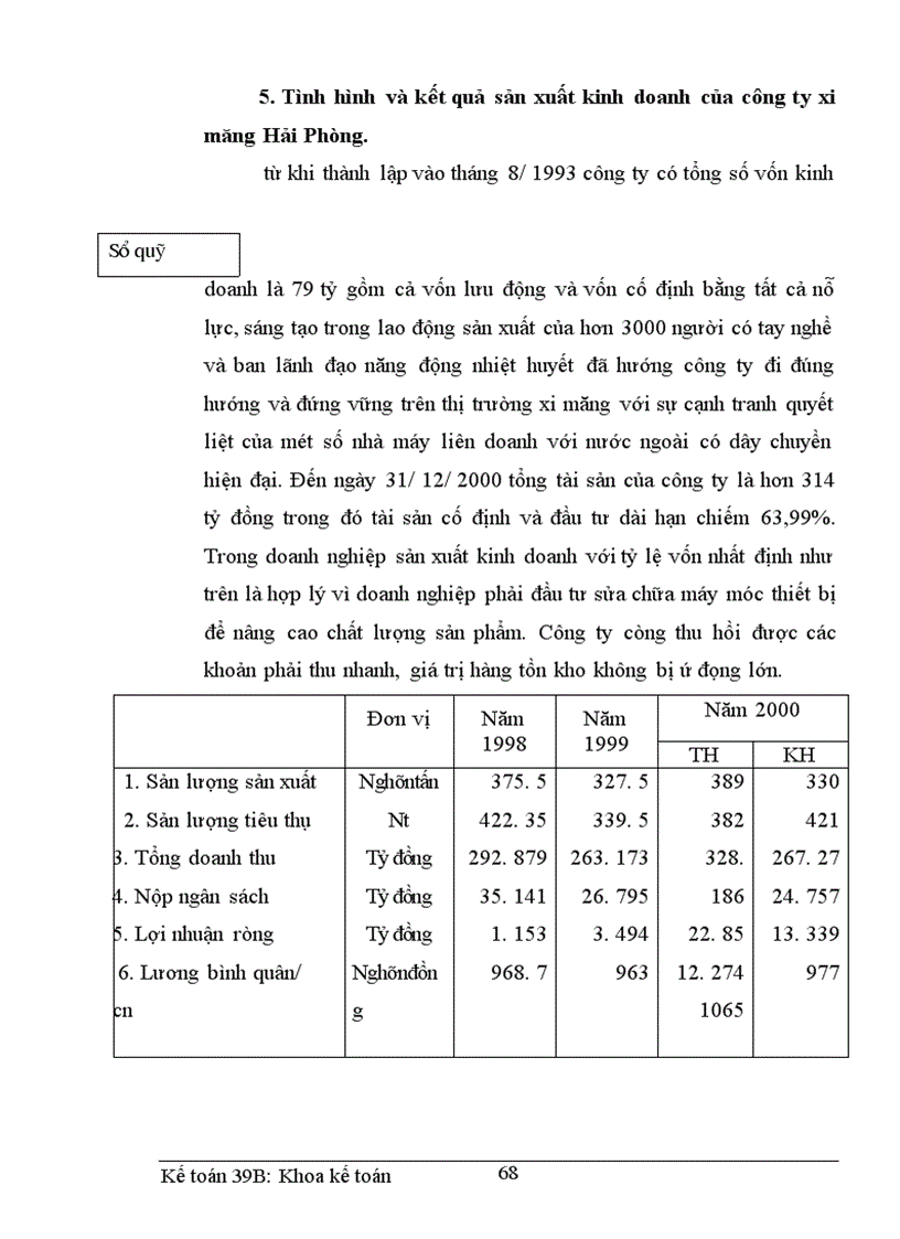 image for page Hoàn thiện hạch toán chi phí sản xuất và tính giá thành sản phẩm tại công ty xi măng Hải Phòng
