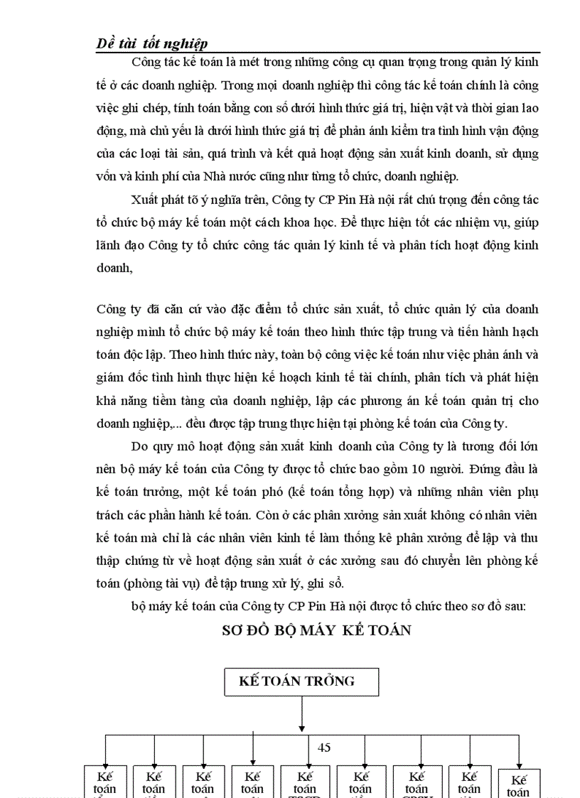 image for page Hạch toán chi phí sản xuất và tính giá thành sản phẩm tại Công ty CP Pin Hà nội