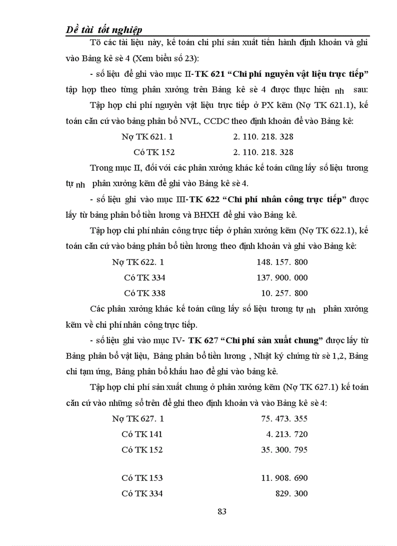 image for page Hạch toán chi phí sản xuất và tính giá thành sản phẩm tại Công ty CP Pin Hà nội