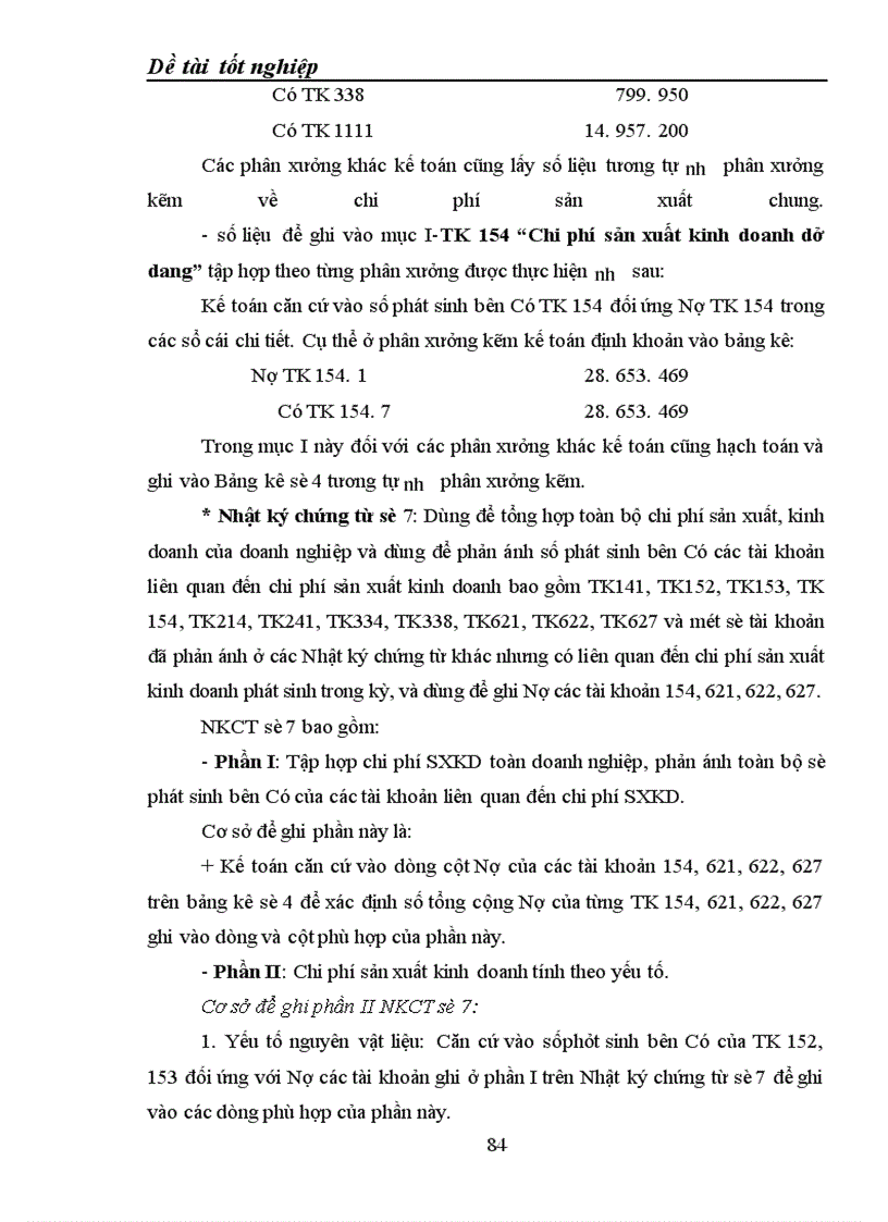 image for page Hạch toán chi phí sản xuất và tính giá thành sản phẩm tại Công ty CP Pin Hà nội