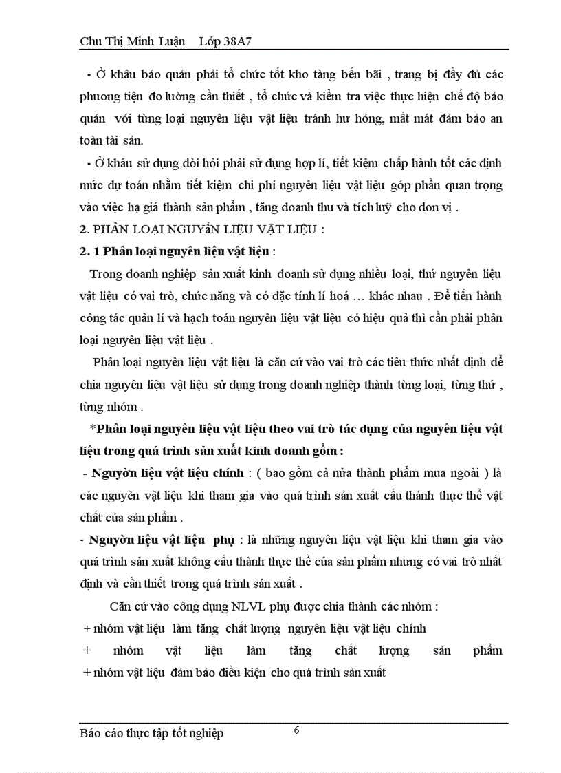 image for page Kế toán nguyên liệu vật liệu tại xí nghiệp X-18 - công ty Hà Thành - BQP