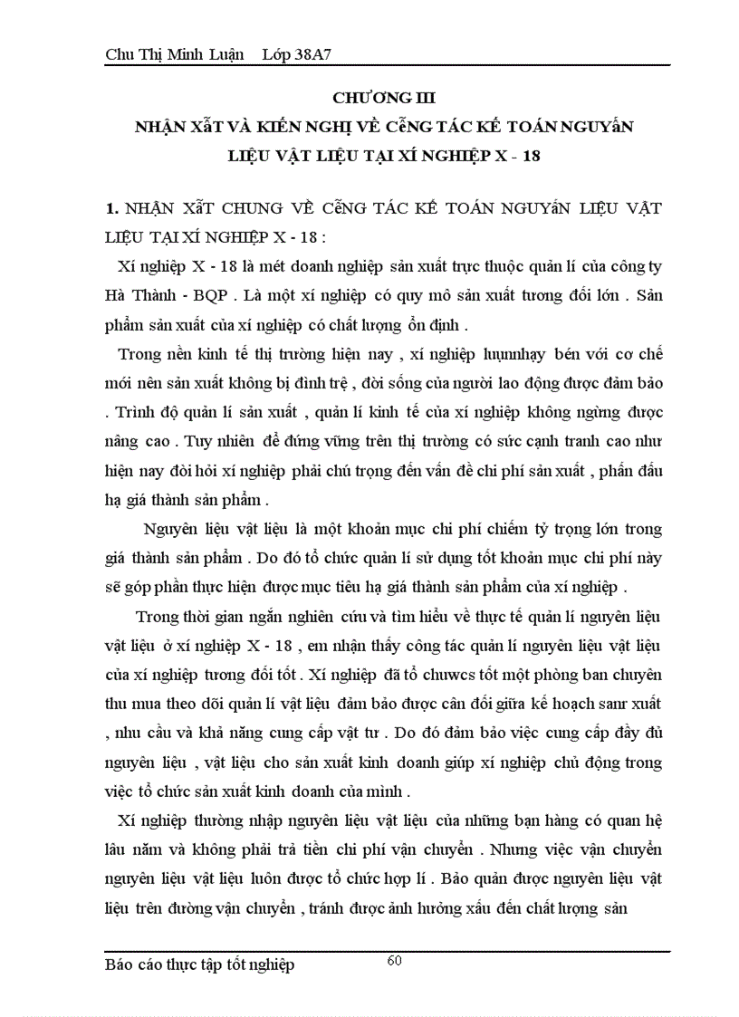 image for page Kế toán nguyên liệu vật liệu tại xí nghiệp X-18 - công ty Hà Thành - BQP