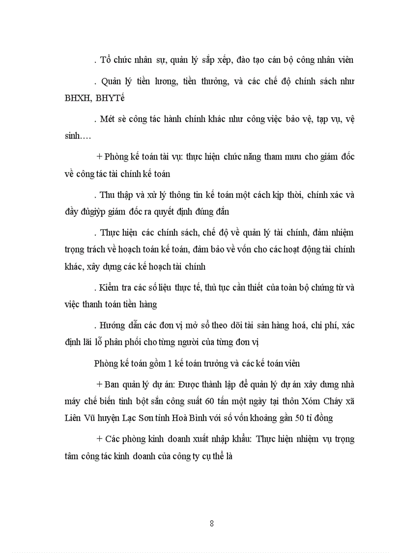 image for page Báo cáo thực tập tại Công ty thương mại XNK Hà Nội