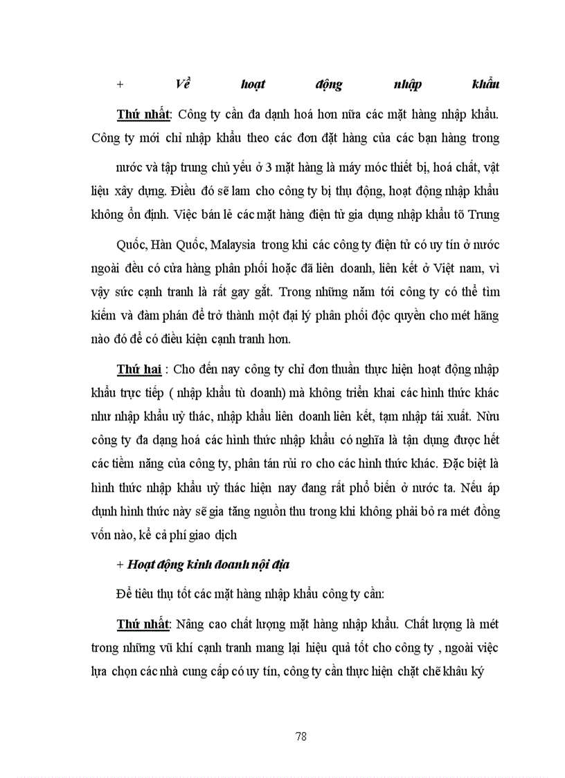 image for page Báo cáo thực tập tại Công ty thương mại XNK Hà Nội