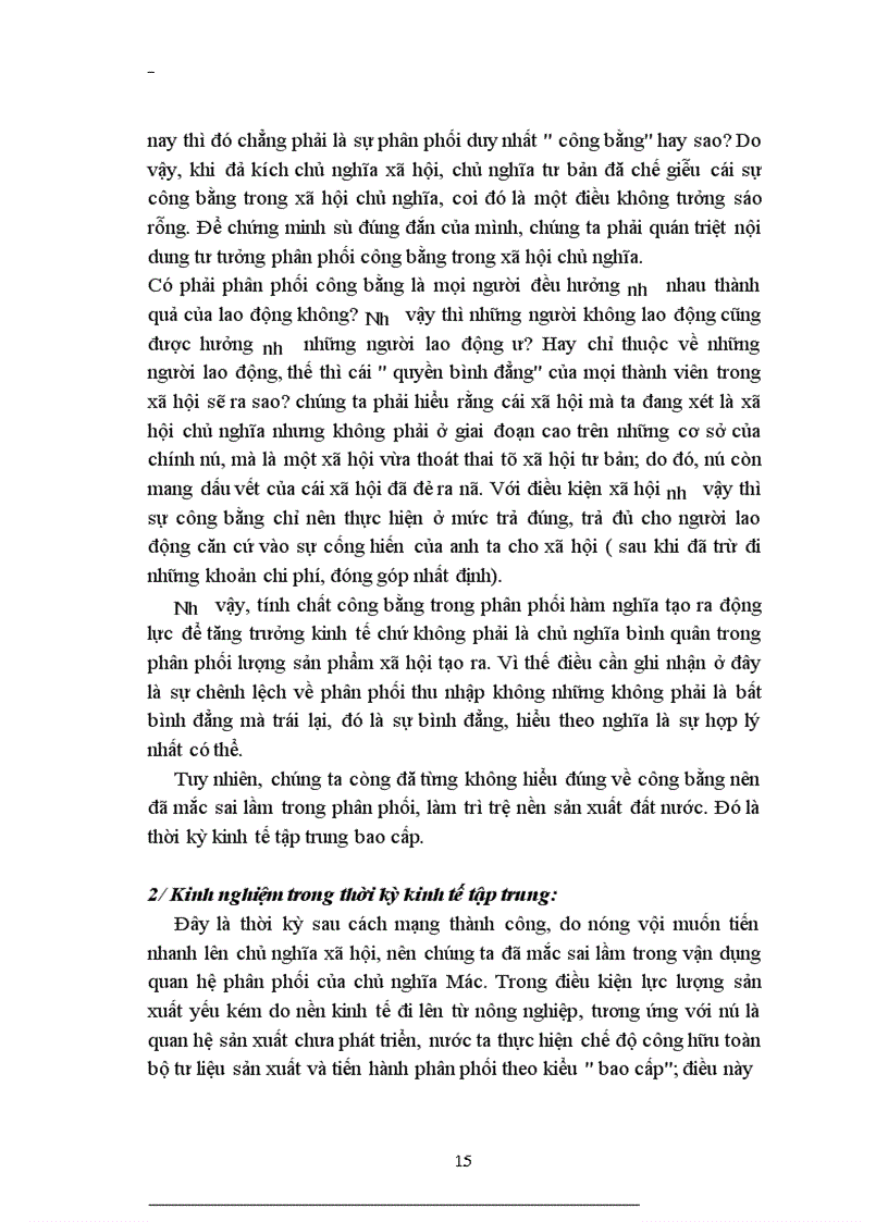 image for page Vai trò động lực của phân phối trong nền kinh tế thị trường ở Việt Nam.