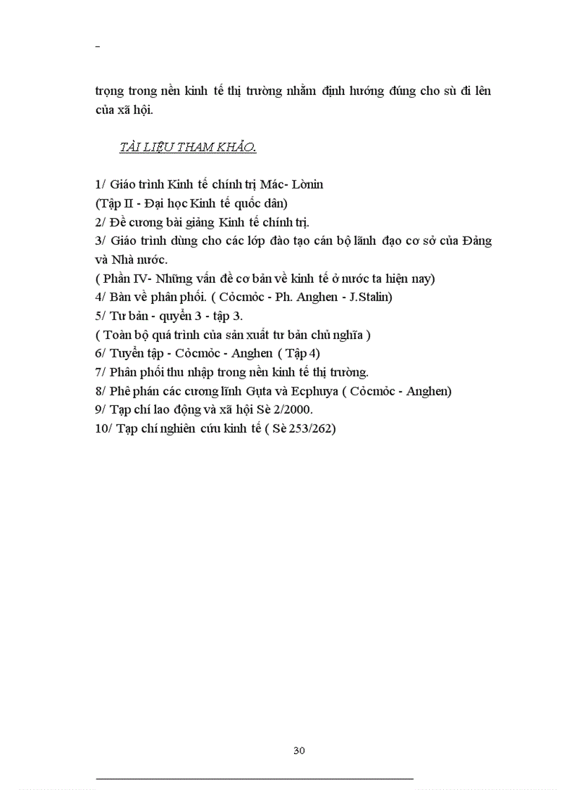 image for page Vai trò động lực của phân phối trong nền kinh tế thị trường ở Việt Nam.