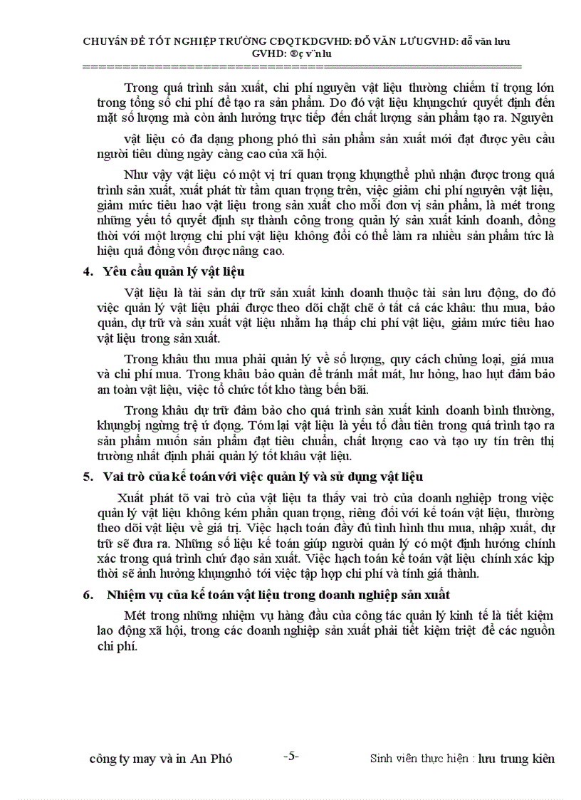 image for page Tổ chức kế toán vật liệu - công cụ dụng cụ tại công ty TNHH in và nay Hàn Quốc