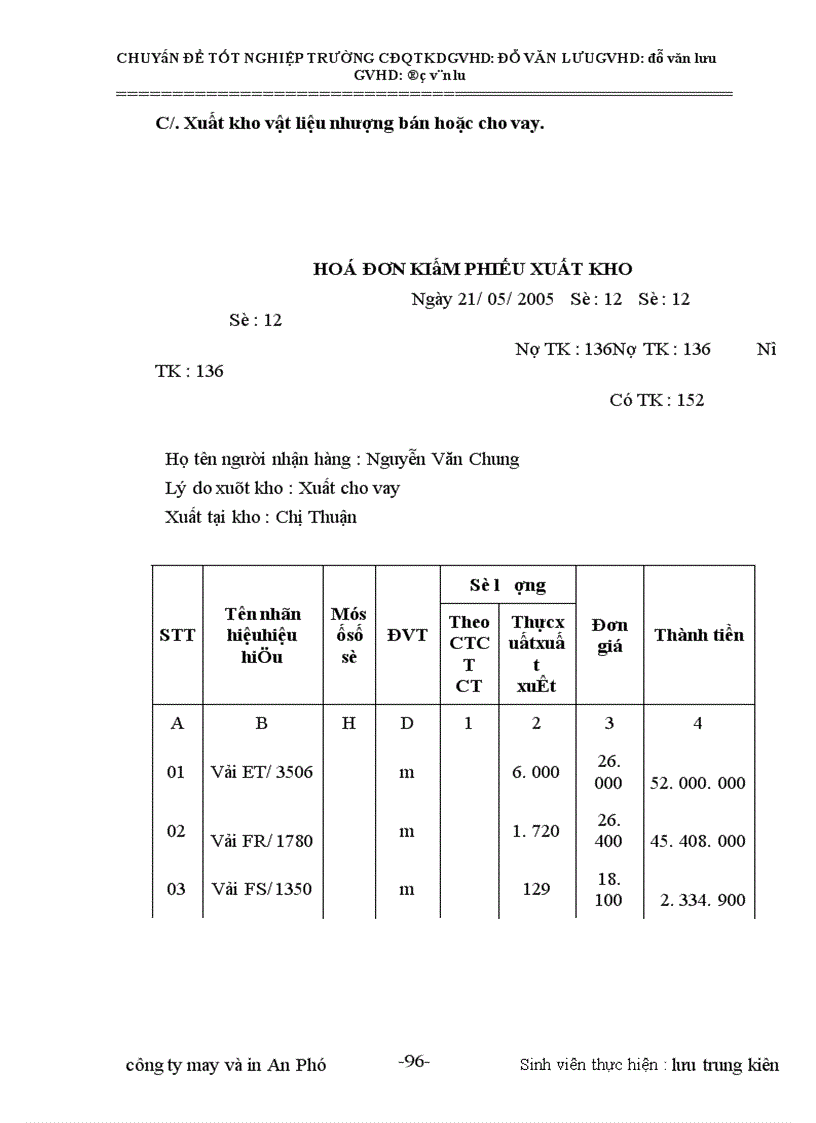 image for page Tổ chức kế toán vật liệu - công cụ dụng cụ tại công ty TNHH in và nay Hàn Quốc