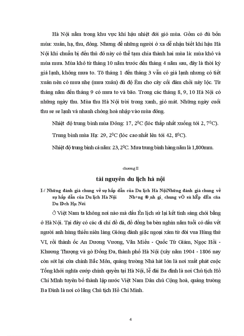 image for page Tài nguyên du lịch Hà Nội