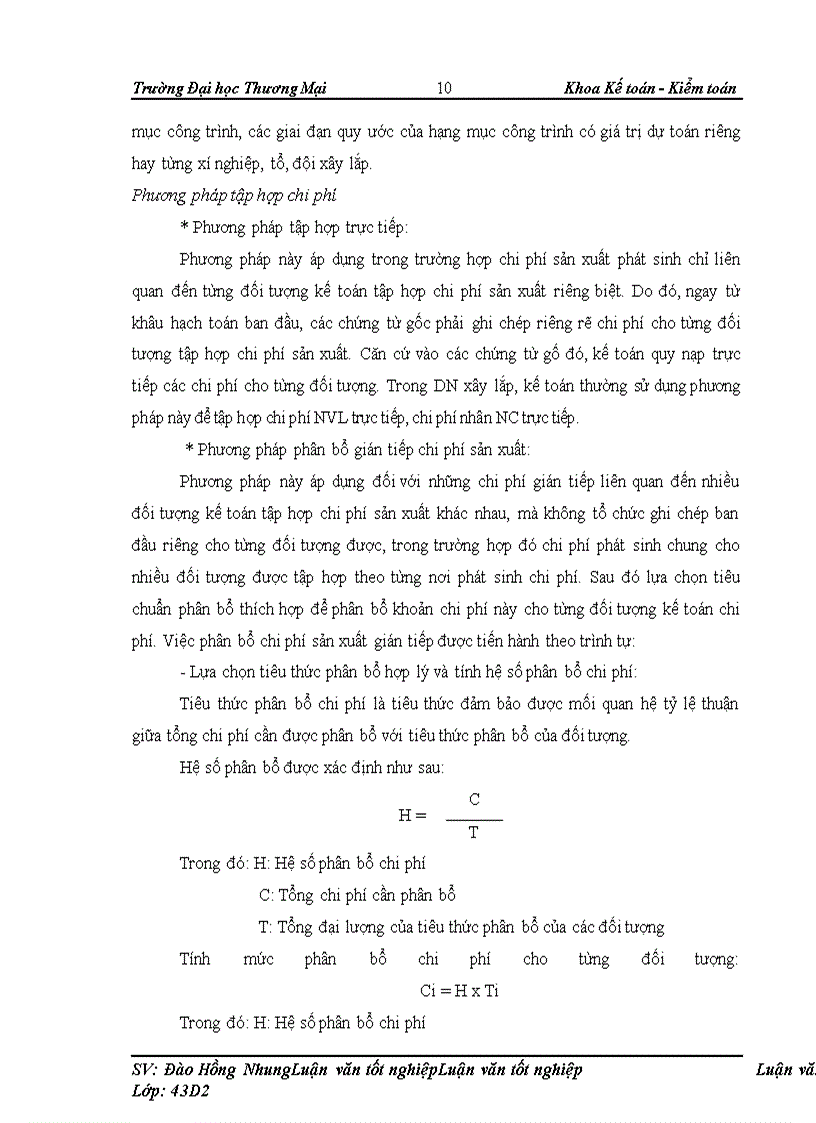 image for page Kế toán chi phí xây lắp công trình bệnh viện đa khoa Thái Nguyên ở công ty cổ phần đầu tư xây dựng và phát triển hạ tầng Vinaconex