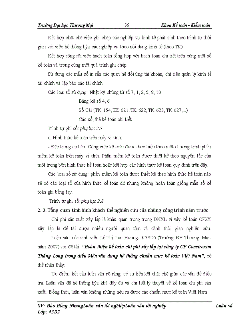 image for page Kế toán chi phí xây lắp công trình bệnh viện đa khoa Thái Nguyên ở công ty cổ phần đầu tư xây dựng và phát triển hạ tầng Vinaconex