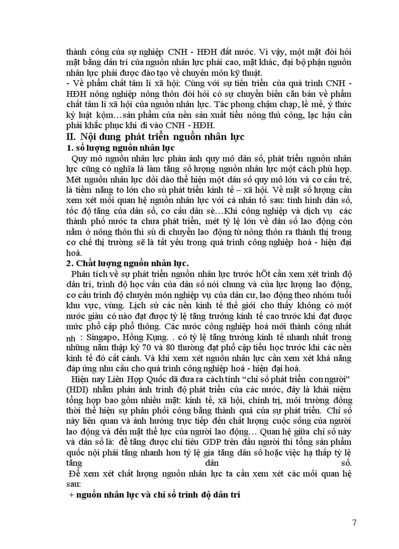 image for page Thực trạng và một số giải pháp phát triển nguồn nhân lực trong quá trình cnh - hđh nông nghiệp nông thôn
