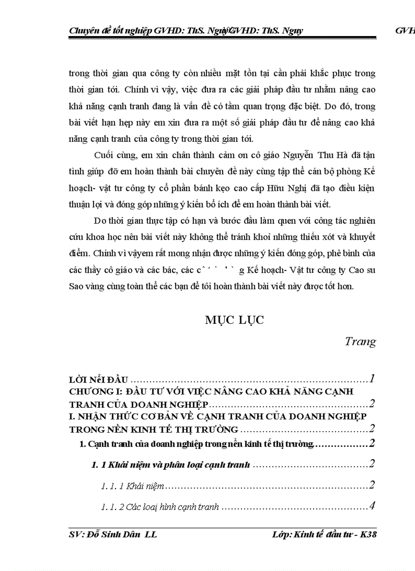 image for page Báo cáo thực tập tại Công ty cổ phần bánh kẹo cao cấp Hữu Nghị