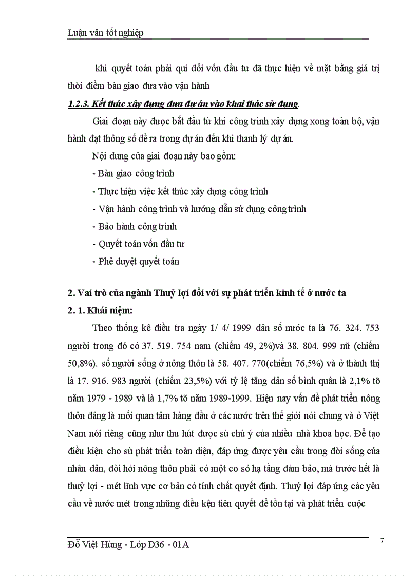 image for page Một số giải pháp nhằm thực hiện tốt công tác quản lý vốn đầu tư xây dựng cơ bản đối với ngành thuỷ lợi