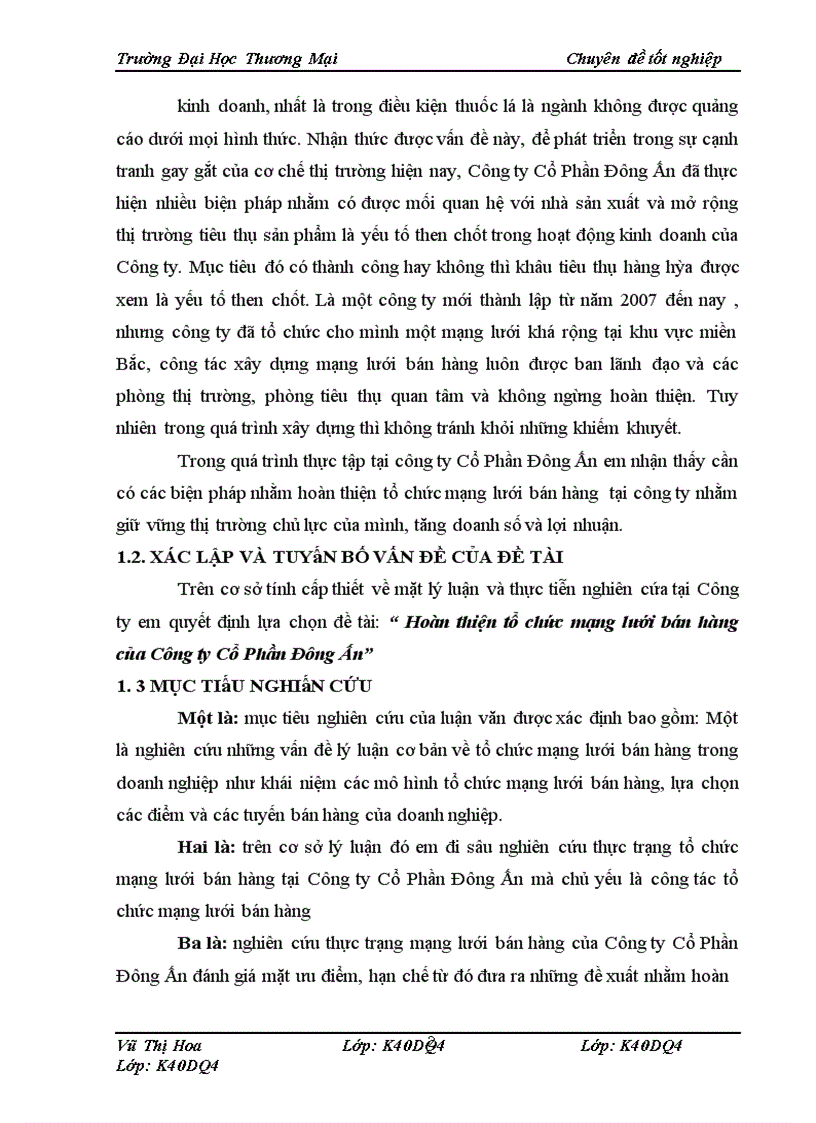 image for page Hoàn thiện tổ chức mạng lưới bán hàng của Công ty Cổ Phần Đông Ấn