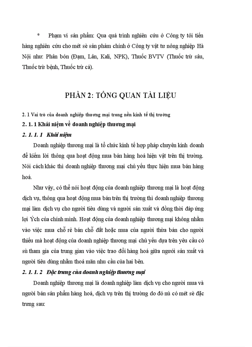 image for page Nghiên cứu hoạt động marketing bán hàng ở Công ty vật tư nông nghiệp Hà Nội