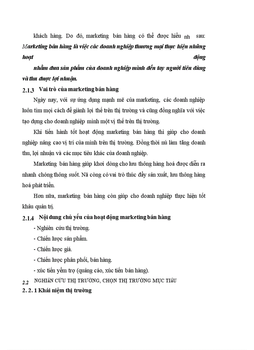 image for page Nghiên cứu hoạt động marketing bán hàng ở Công ty vật tư nông nghiệp Hà Nội