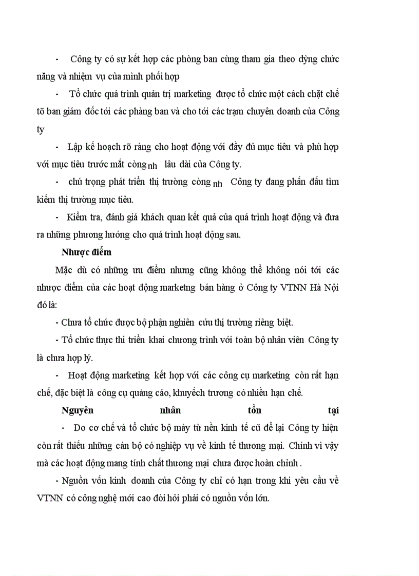 image for page Nghiên cứu hoạt động marketing bán hàng ở Công ty vật tư nông nghiệp Hà Nội