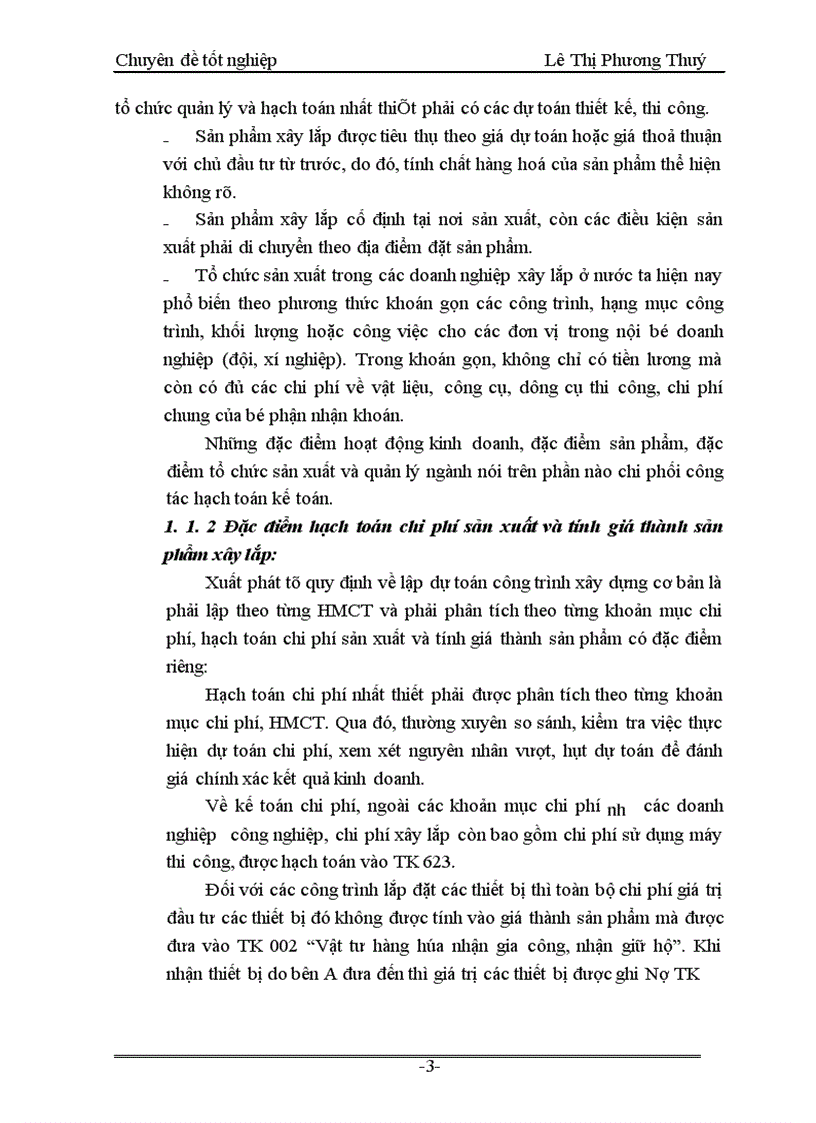 image for page Kế toán tập hợp chi phí sản xuất và tính giá thành sản phẩm ở Công ty Xây dựng Bưu điện