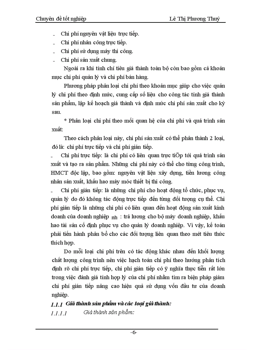 image for page Kế toán tập hợp chi phí sản xuất và tính giá thành sản phẩm ở Công ty Xây dựng Bưu điện