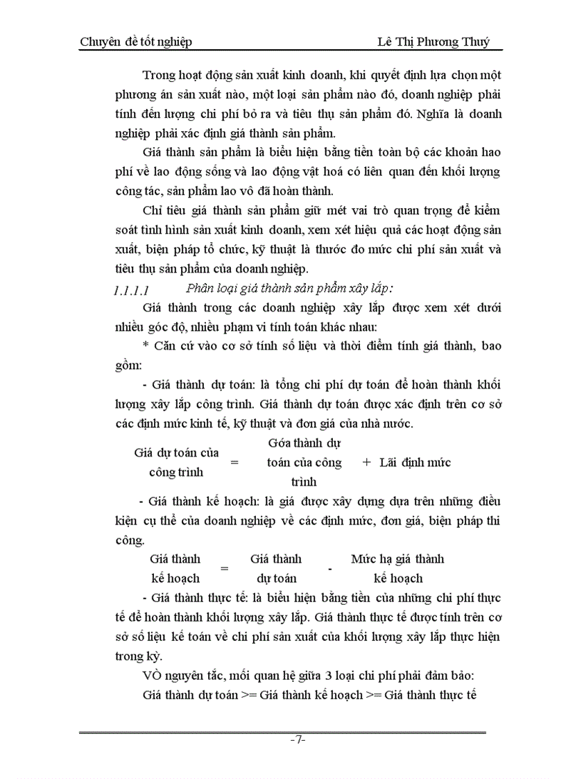 image for page Kế toán tập hợp chi phí sản xuất và tính giá thành sản phẩm ở Công ty Xây dựng Bưu điện
