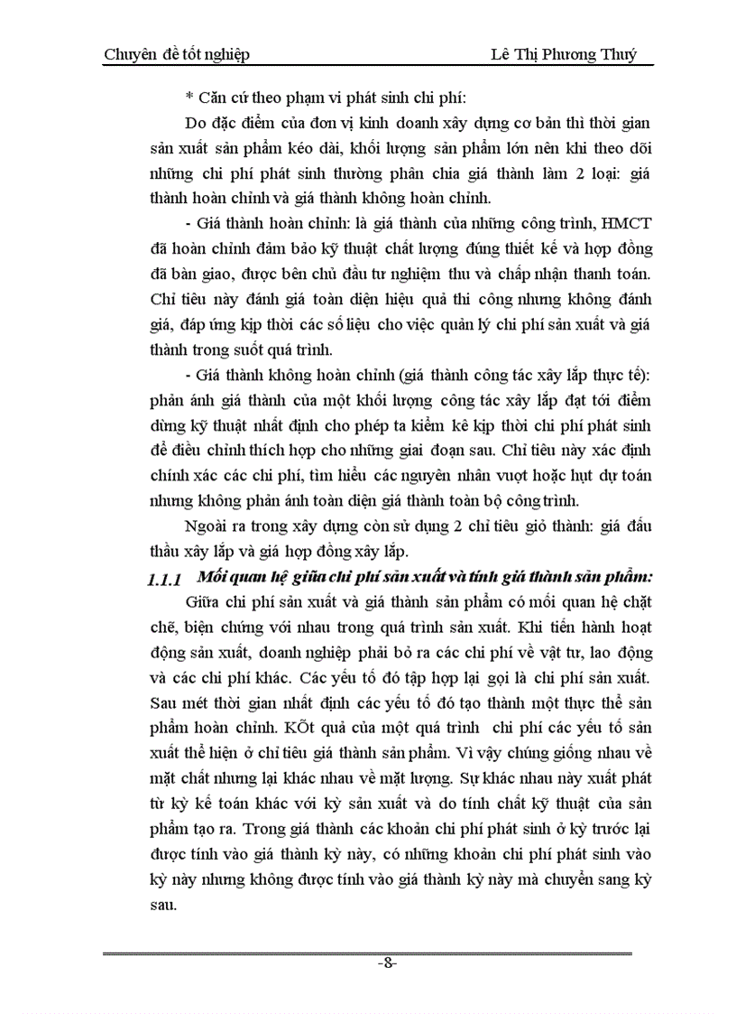 image for page Kế toán tập hợp chi phí sản xuất và tính giá thành sản phẩm ở Công ty Xây dựng Bưu điện