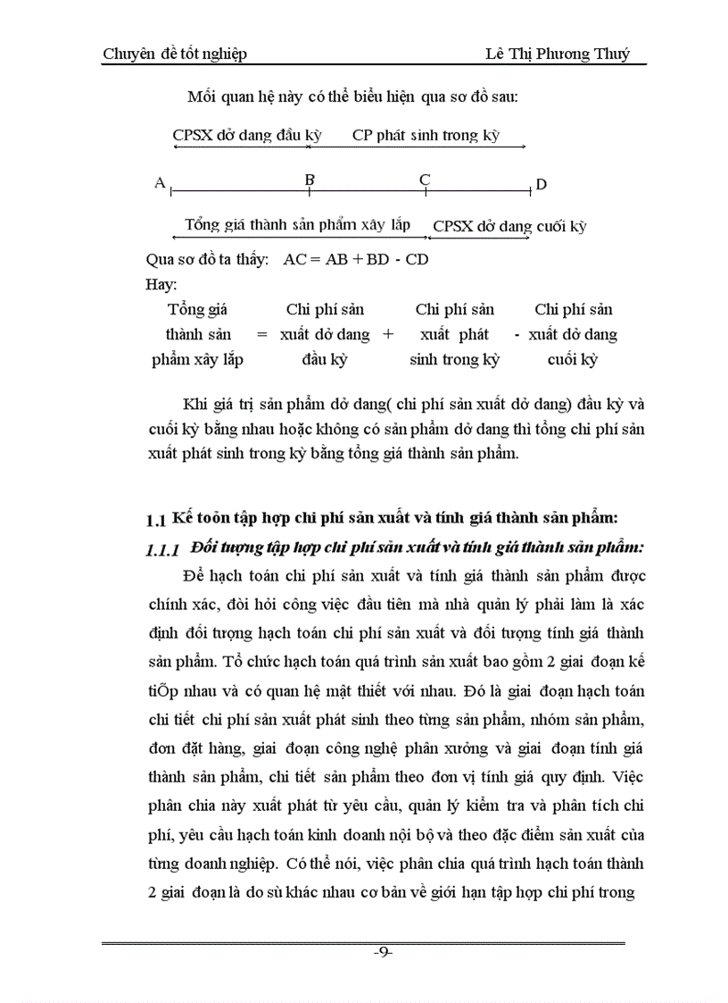 image for page Kế toán tập hợp chi phí sản xuất và tính giá thành sản phẩm ở Công ty Xây dựng Bưu điện