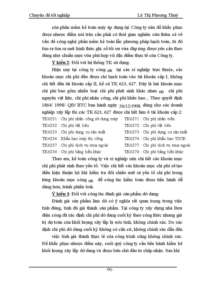 image for page Kế toán tập hợp chi phí sản xuất và tính giá thành sản phẩm ở Công ty Xây dựng Bưu điện