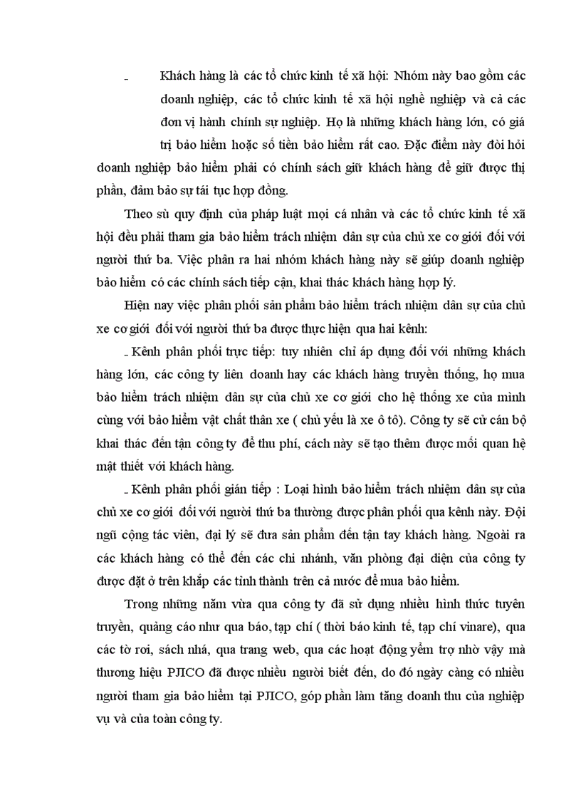 image for page Giải pháp nhằm nâng cao hiệu quả triển khai nghiệp vụ bảo hiểm trách nhiệm dân sự của chủ xe cơ giới đối với người thứ ba ở công ty bảo hiểm PJICO