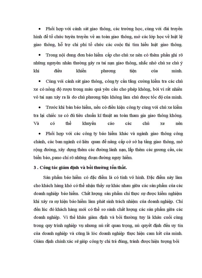 image for page Giải pháp nhằm nâng cao hiệu quả triển khai nghiệp vụ bảo hiểm trách nhiệm dân sự của chủ xe cơ giới đối với người thứ ba ở công ty bảo hiểm PJICO