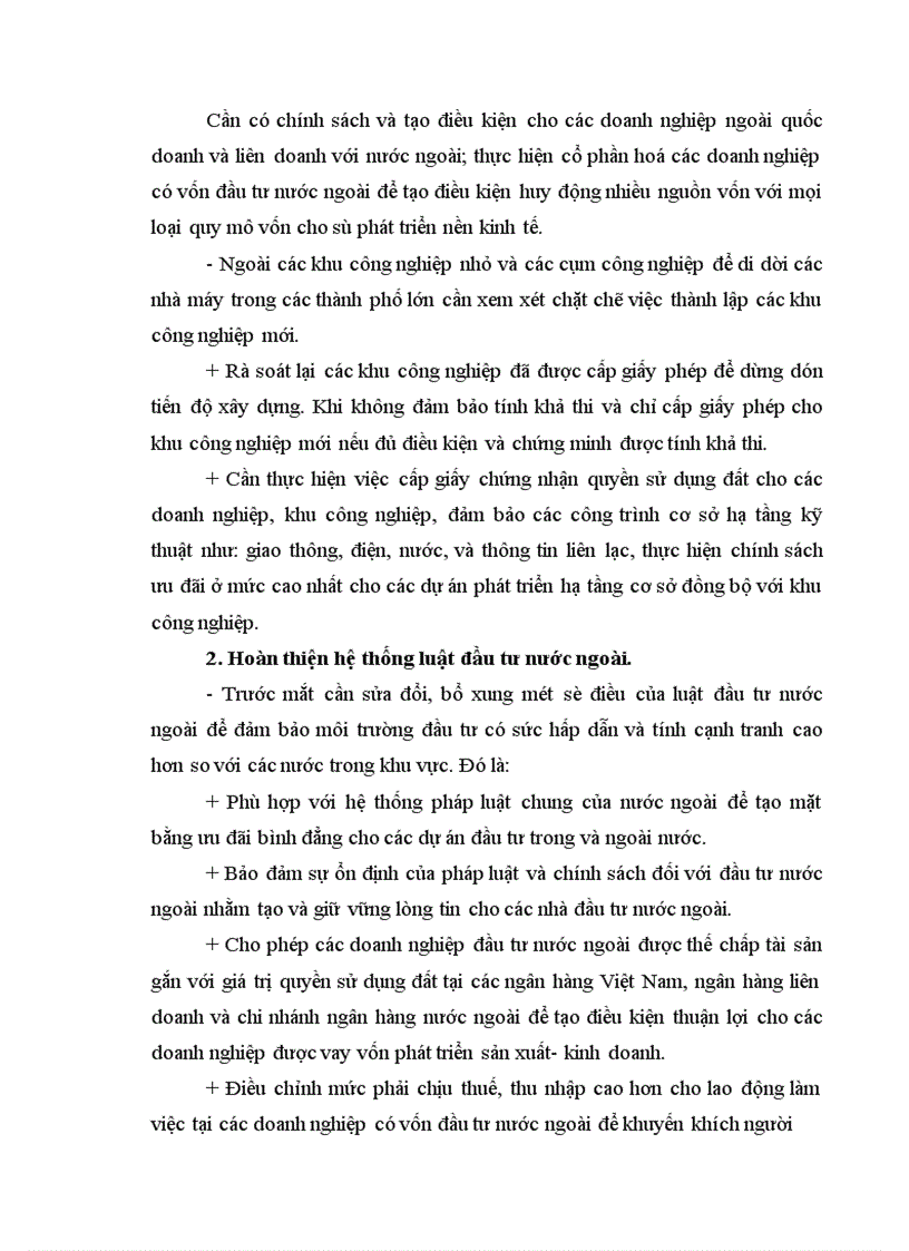 image for page Phân tích trực trạng về hiệu qủa đầu tư trực tiếp nước ngoài (FDI) với vấn đề tạo việc làm cho người lao động Việt Nam trong tiến trình toàn cầu hoá.