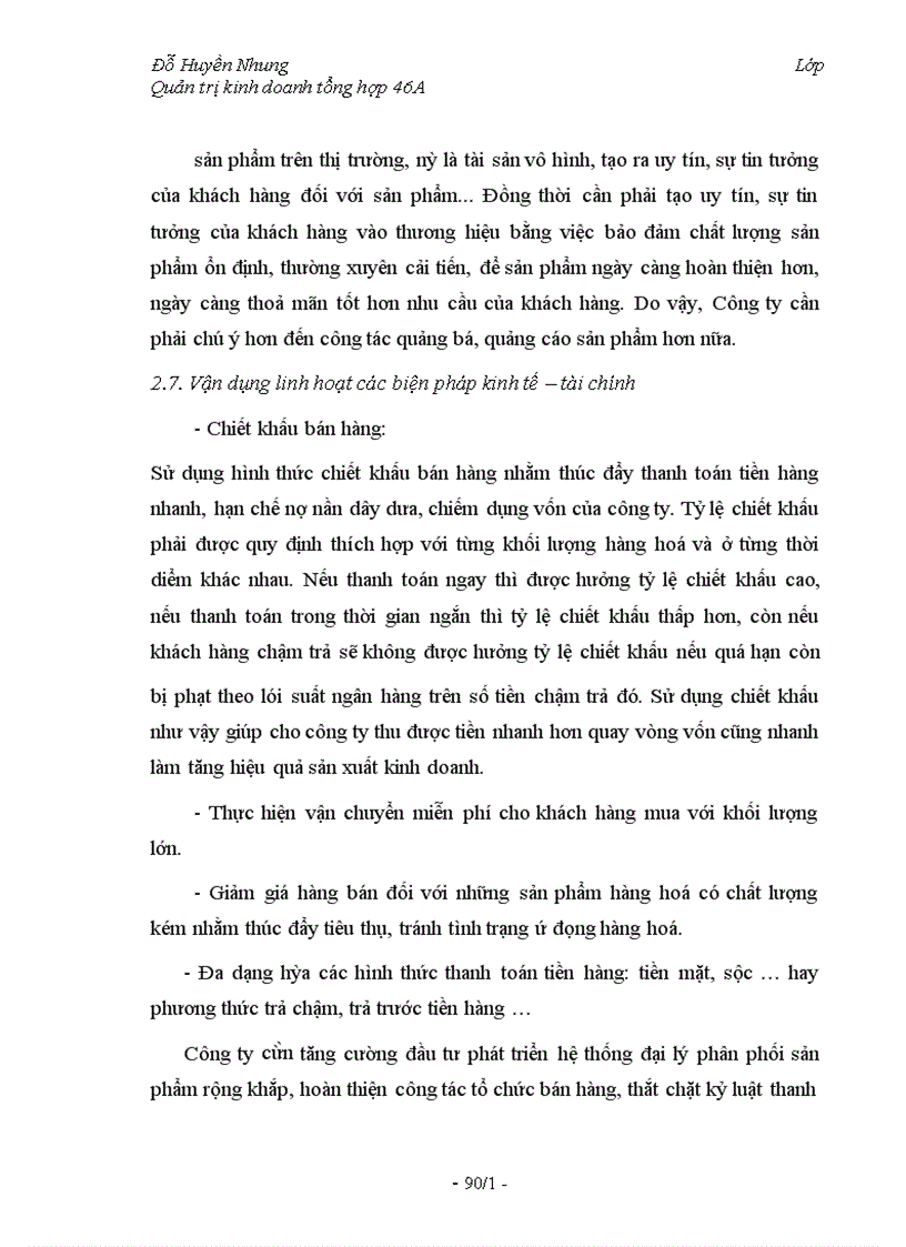 image for page Sức cạnh tranh của công ty