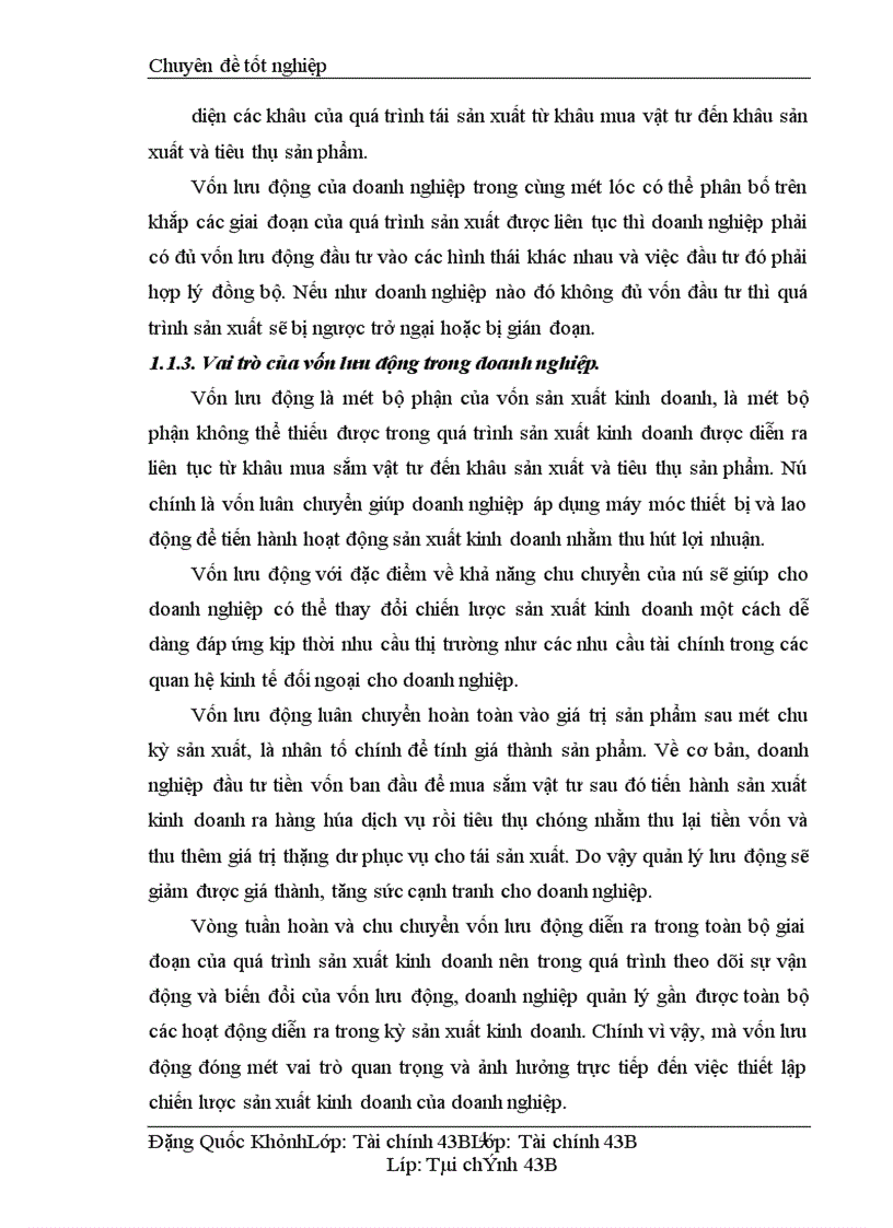 image for page Vốn lưu động và các biện pháp nâng cao hiệu quả sử dụng vốn lưu động tại công ty In hàng không