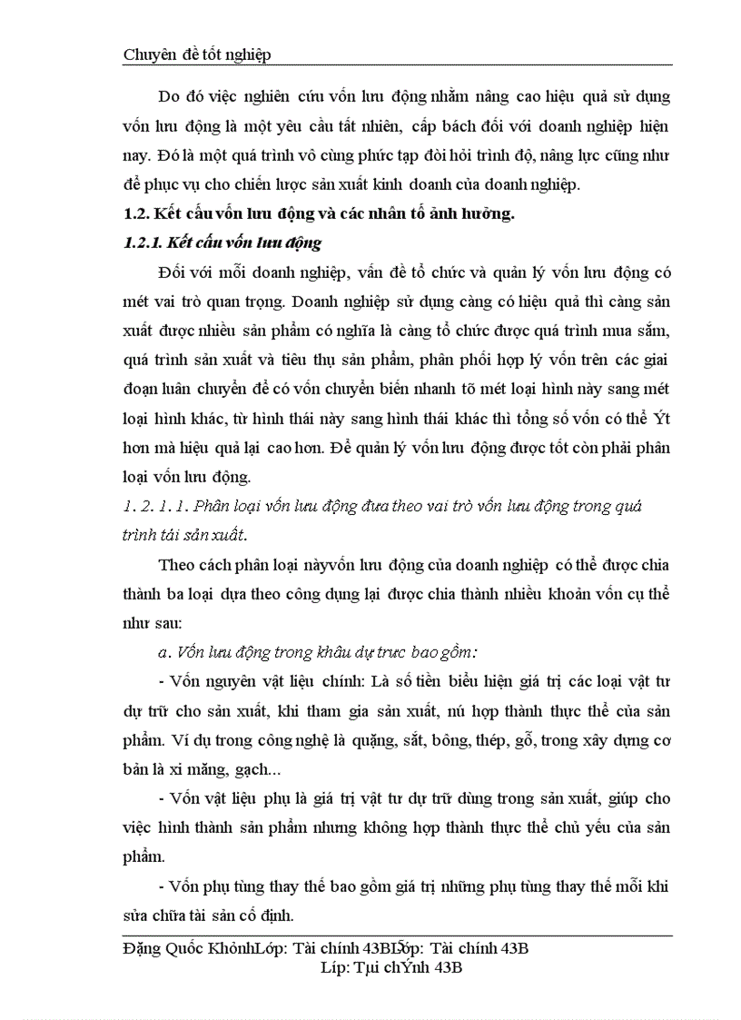 image for page Vốn lưu động và các biện pháp nâng cao hiệu quả sử dụng vốn lưu động tại công ty In hàng không