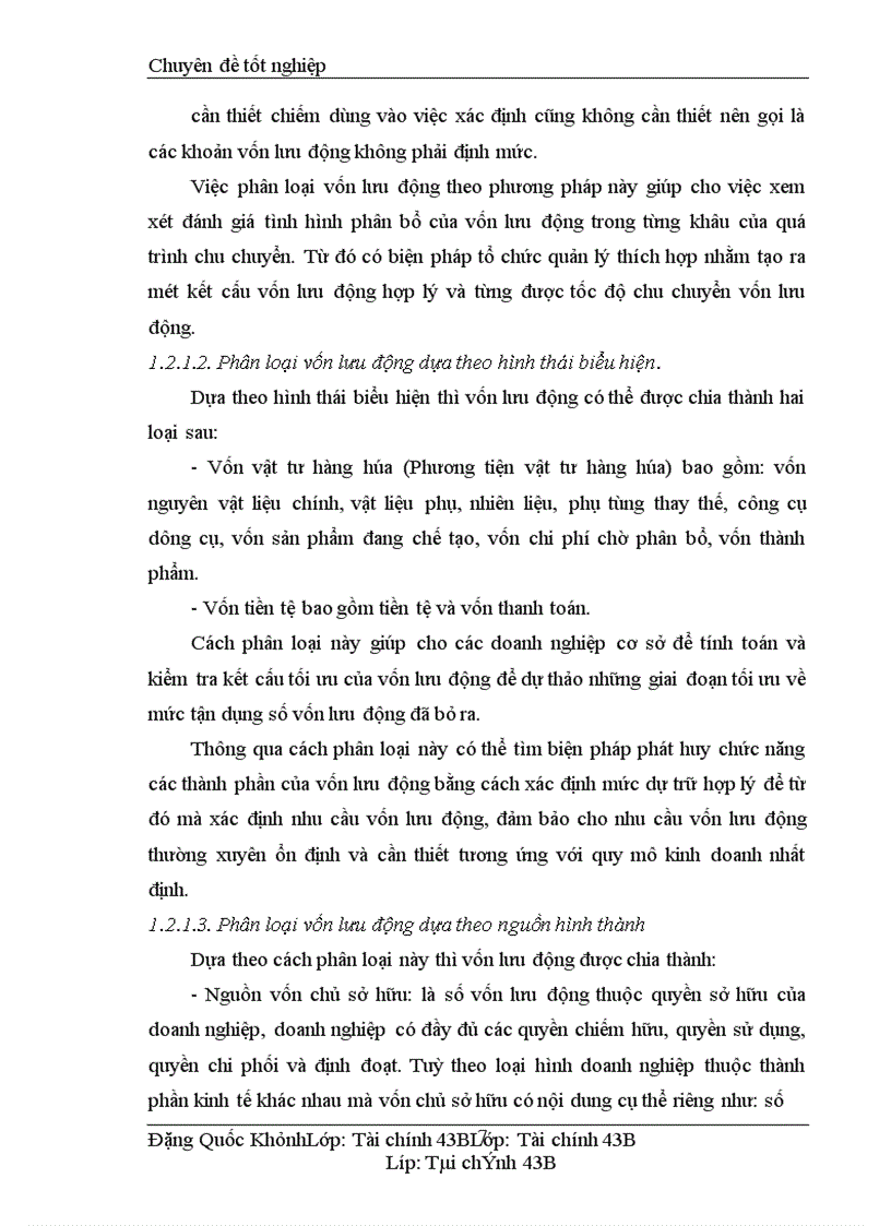 image for page Vốn lưu động và các biện pháp nâng cao hiệu quả sử dụng vốn lưu động tại công ty In hàng không