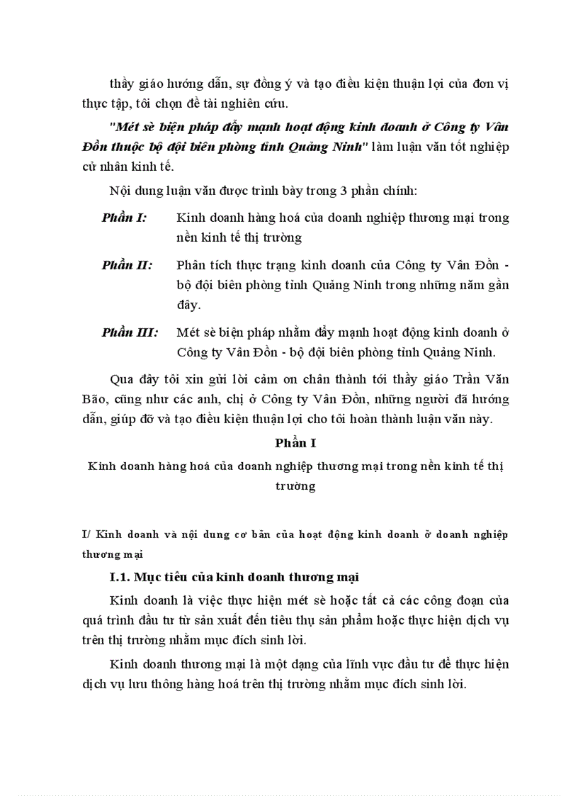 image for page Một số biện pháp đẩy mạnh hoạt động kinh doanh ở Công ty Vân Đồn thuộc bộ đội biên phòng tỉnh Quảng Ninh