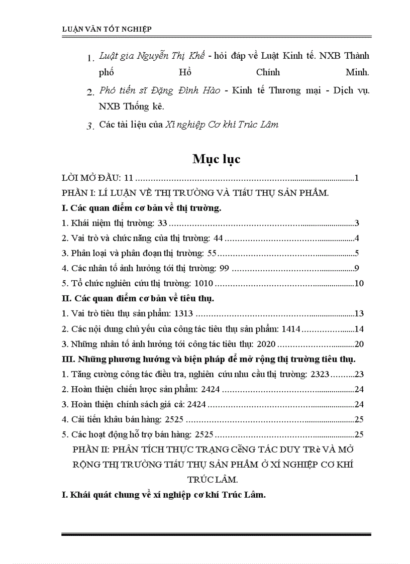 image for page Một số biện pháp nhằm mở rộng thị trường tiêu thụ sản phẩm ở Xí nghiệp cơ khí Trúc Lâm