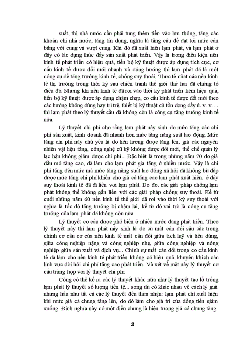 image for page Vận dụng lý luận về lạm phát để phân tích chích sách quản lý tiền tệ chống lạm phát của chính phủ việt nam .tình trạng thiểu phát hiện nay có hạI gì ? giảI pháp khắc phục .