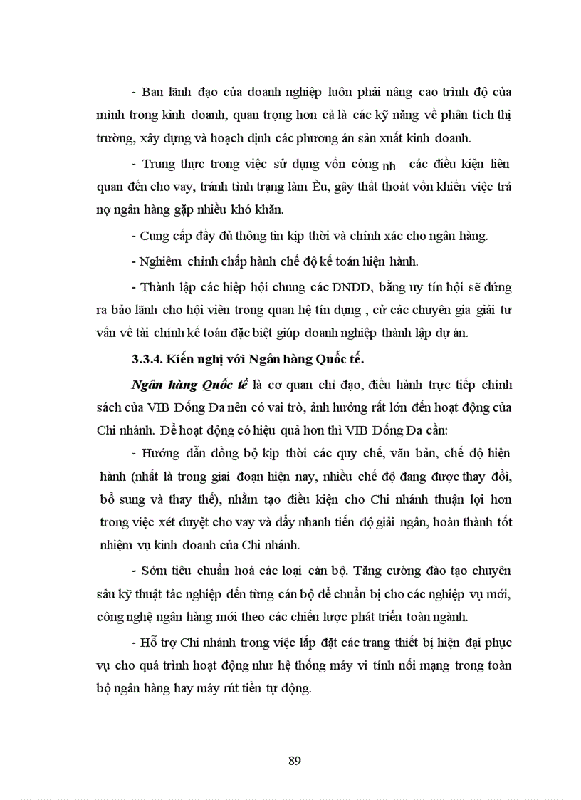 image for page Giải pháp nhằm mở rộng tín dụng Ngân hàng đối với doanh nghiệp dân doanh tại Ngân hàng Thương mại Cổ phần Quốc tế Việt Nam- Chi nhánh Đống Đa