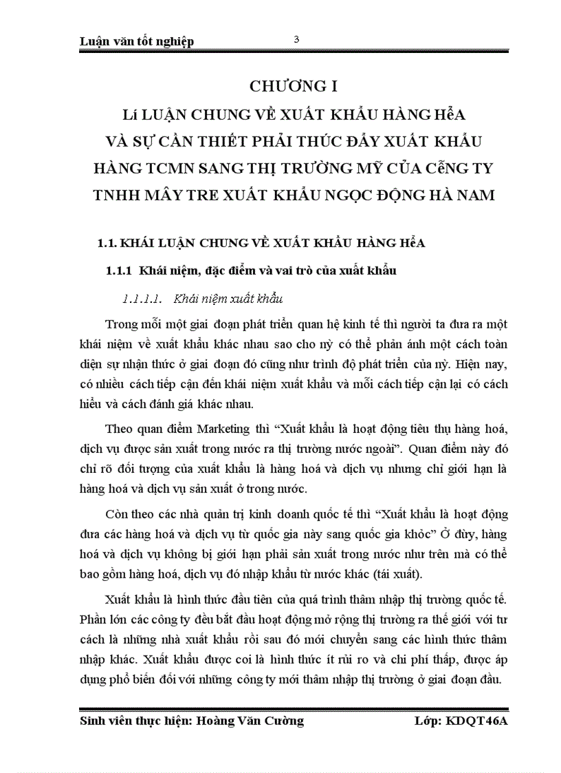 image for page Giải pháp thúc đẩy xuất khẩu hàng TCMN sang thị trường Mỹ của công ty TNHH mây tre xuất khẩu Ngọc Động Hà Nam