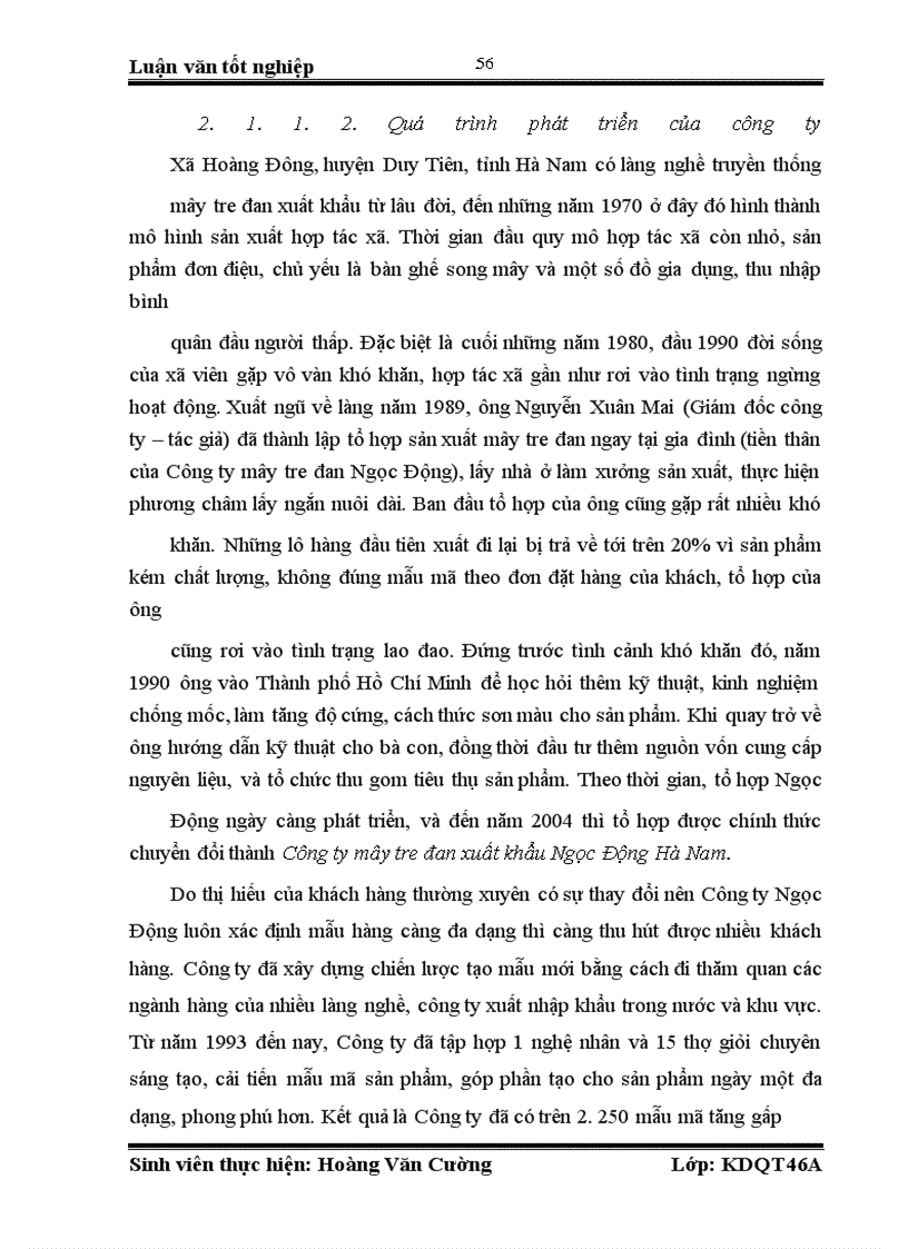 image for page Giải pháp thúc đẩy xuất khẩu hàng TCMN sang thị trường Mỹ của công ty TNHH mây tre xuất khẩu Ngọc Động Hà Nam