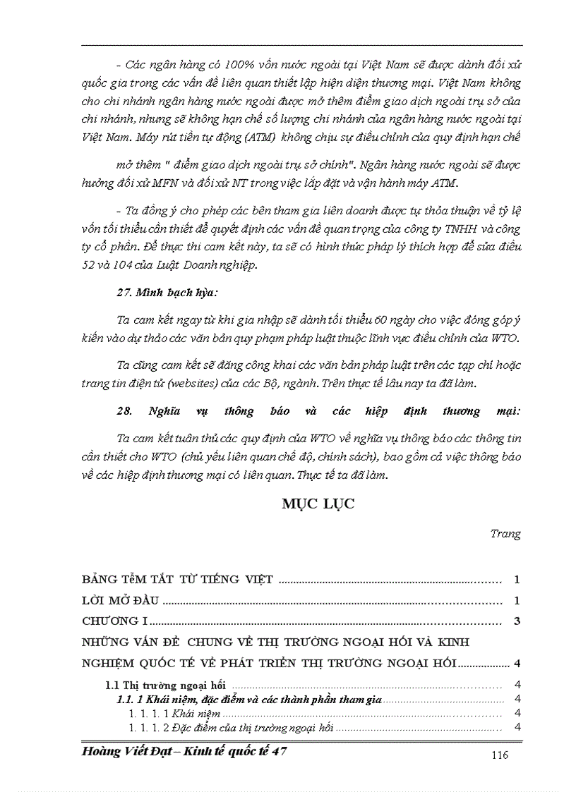 image for page Thị trường ngoại hối Việt Nam sau khi gia nhận WTO và một số giải pháp