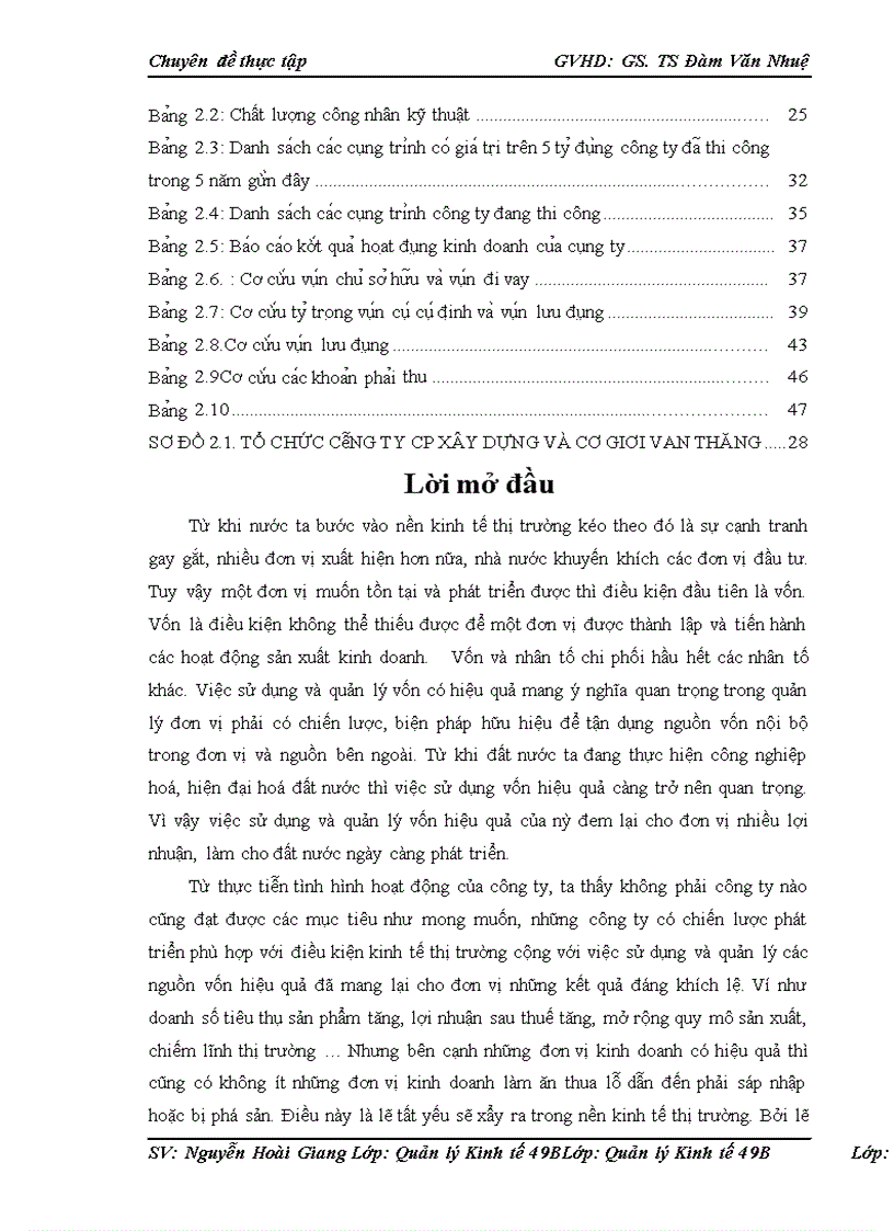 image for page Các biện pháp nhằm nâng cao hiệu quả sử dụng vốn tại công ty CP xây dựng và cơ giới Vạn Thắng