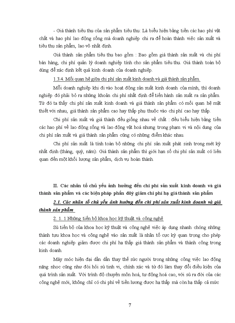 image for page Chi phí sản xuất kinh doanh và các biện pháp quản lý chi phí sản xuất kinh doanh