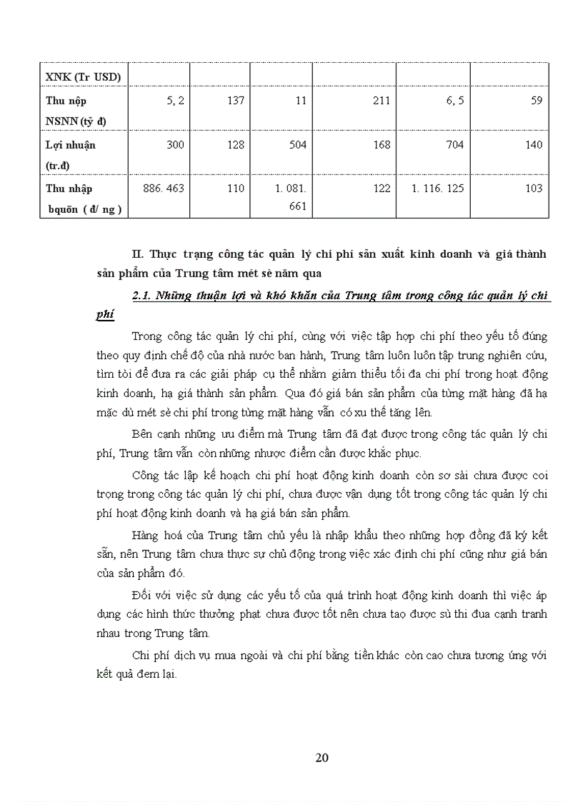 image for page Chi phí sản xuất kinh doanh và các biện pháp quản lý chi phí sản xuất kinh doanh
